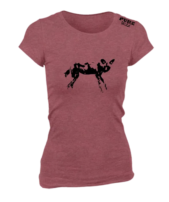 Wild Dog T-Shirt For The Ladies
