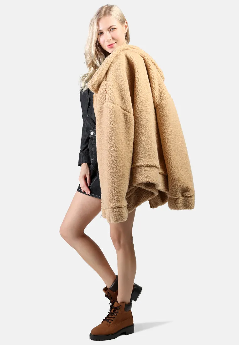 winter teddy jacket