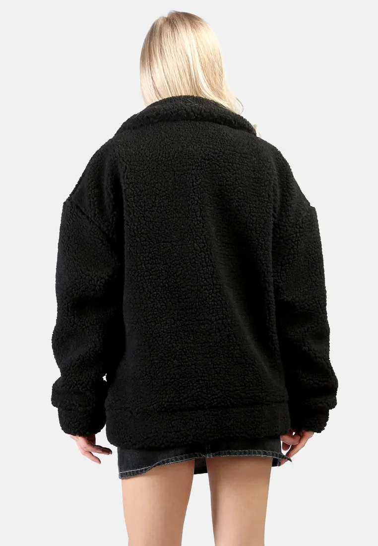 winter teddy jacket