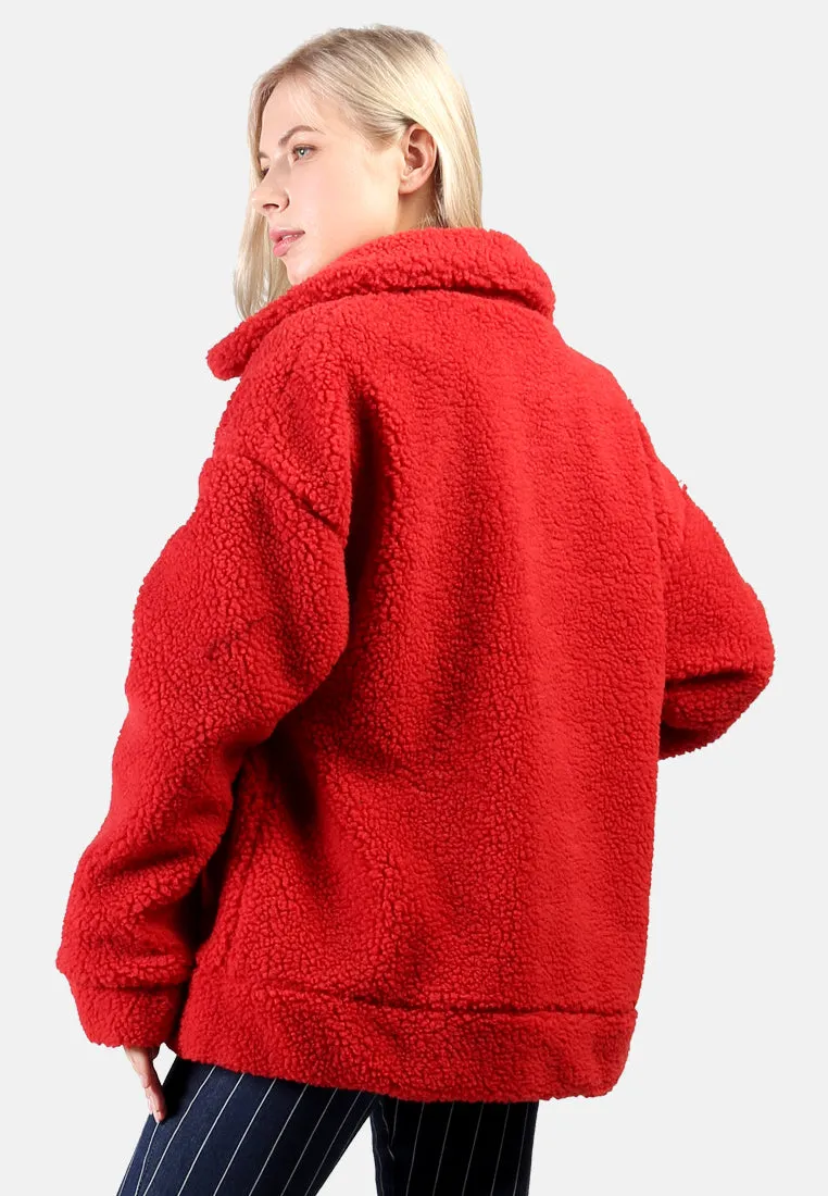 winter teddy jacket