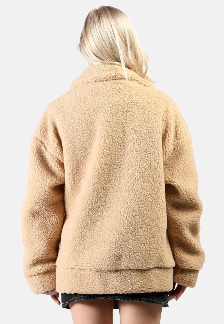 winter teddy jacket