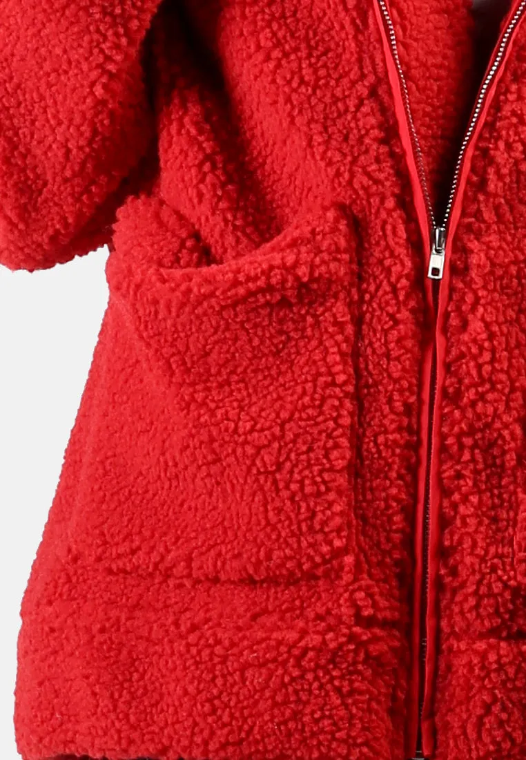 winter teddy jacket