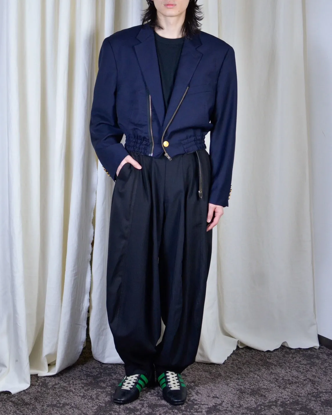 WL-016 / tailored short blouson 【A】
