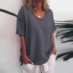 Women's Casual Oversized T-Shirt | Short Sleeve
