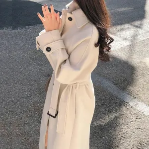 Women's Chloe Long Elegant Warm Winter Coat