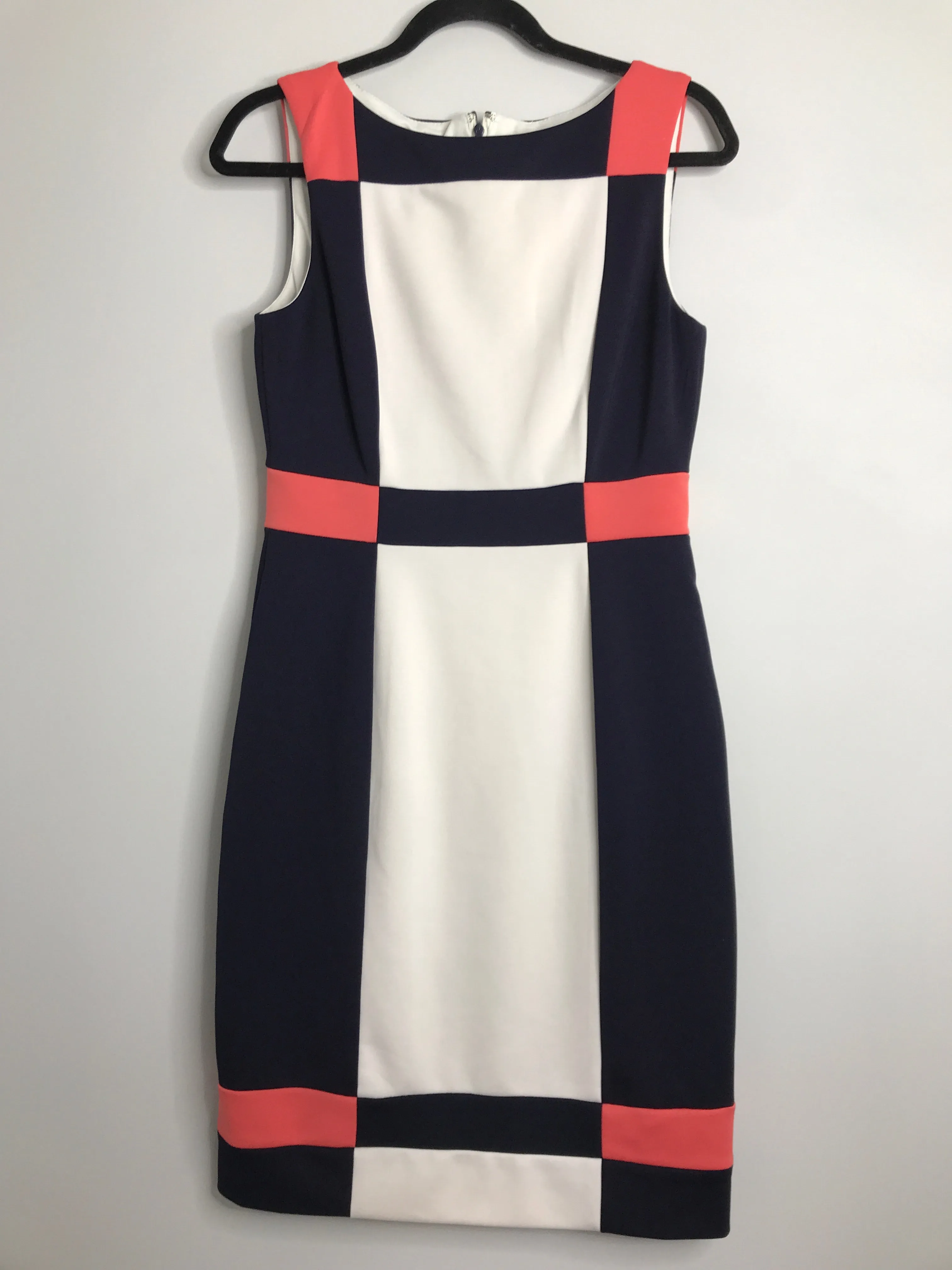 Womens Size 8 Misses White Maggy London Dress