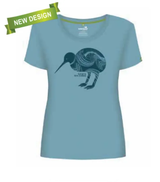 Womens T Shirt Tattoo Kiwi