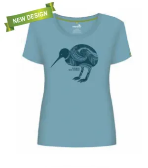 Womens T Shirt Tattoo Kiwi