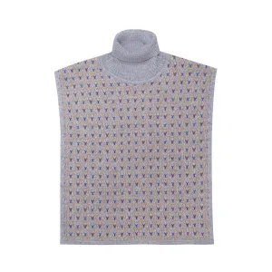Wool Roll Neck Noel, Grey