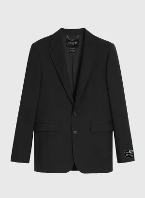 Wool Twill Suit Jacket