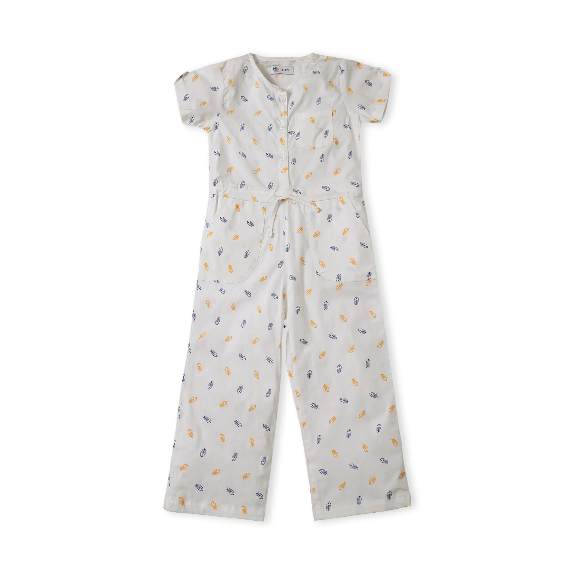 Woven Printed Jumpsuit