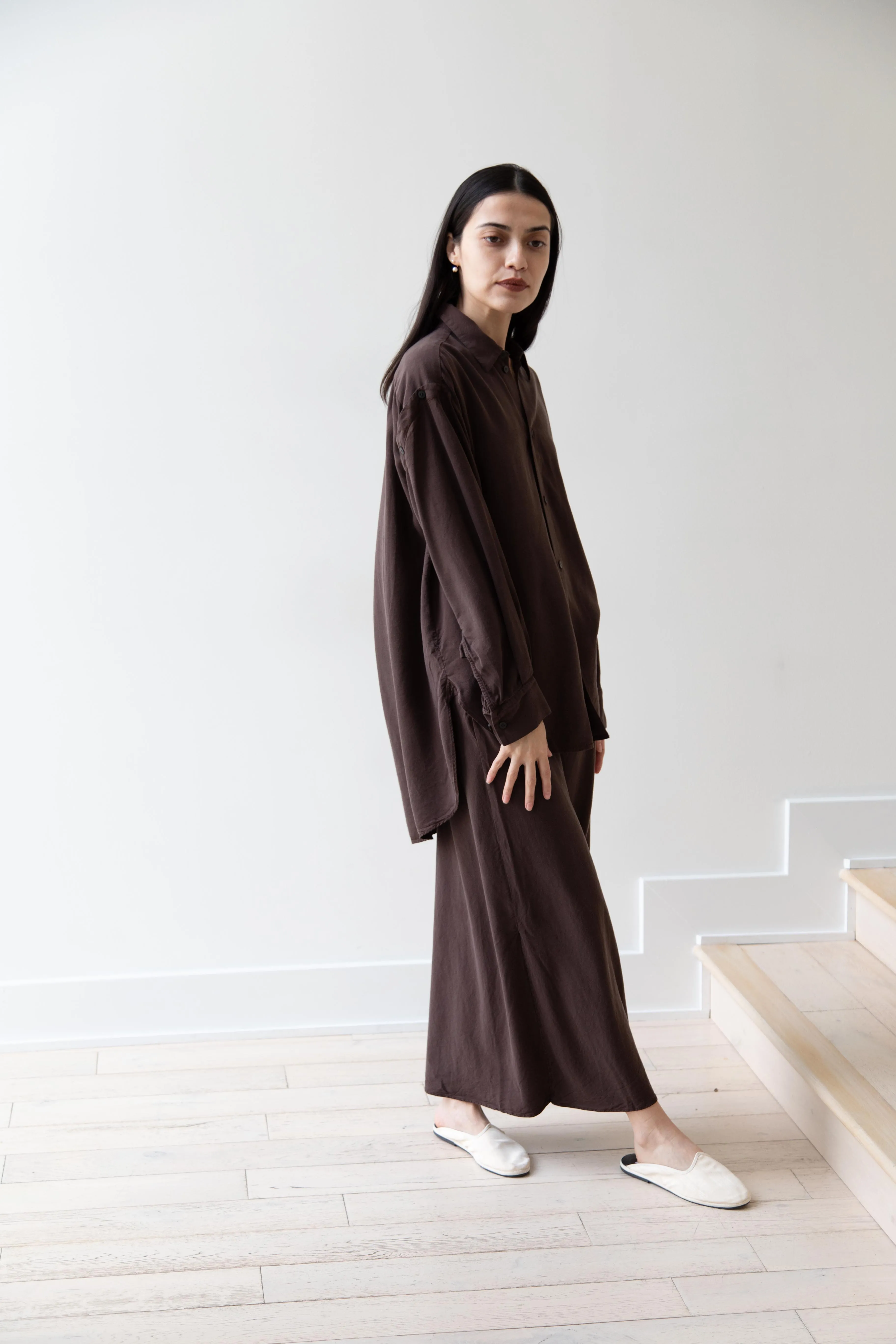 Wright & Doyle | Bias Skirt in Cacao