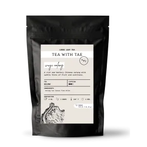 WuYi Oolong Loose Leaf Pouch (3oz. Loose Leaf Tea)