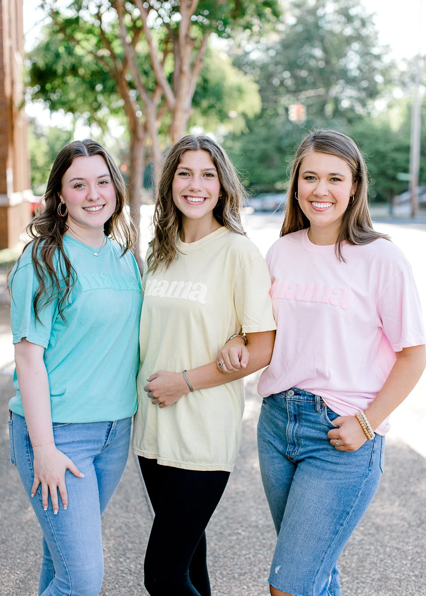 X Teal Mama Comfort Colors Tee