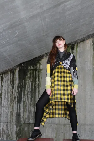 Yellow Plaid Mister Madame Shirtdress