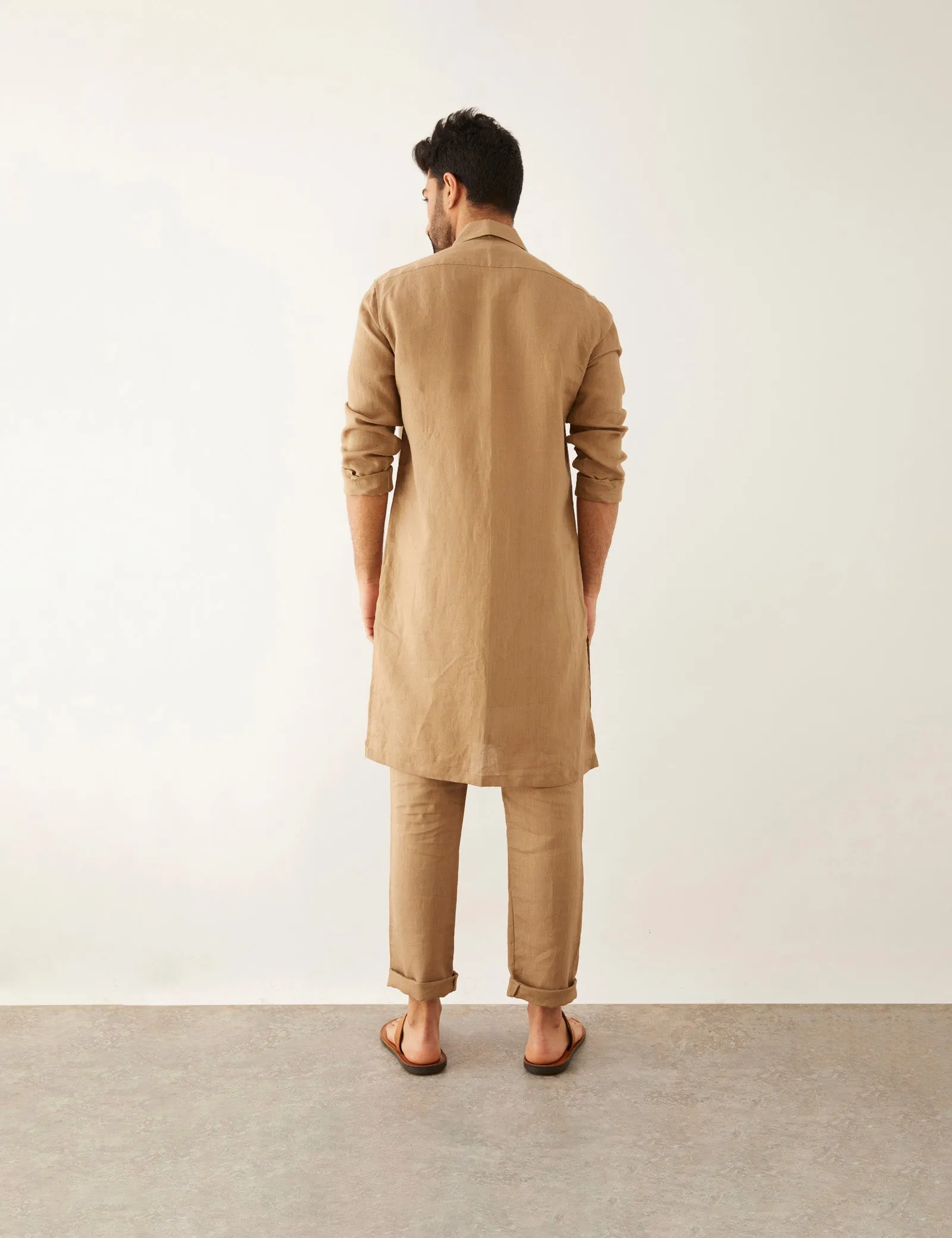 ZEND - KURTA - KHAKI