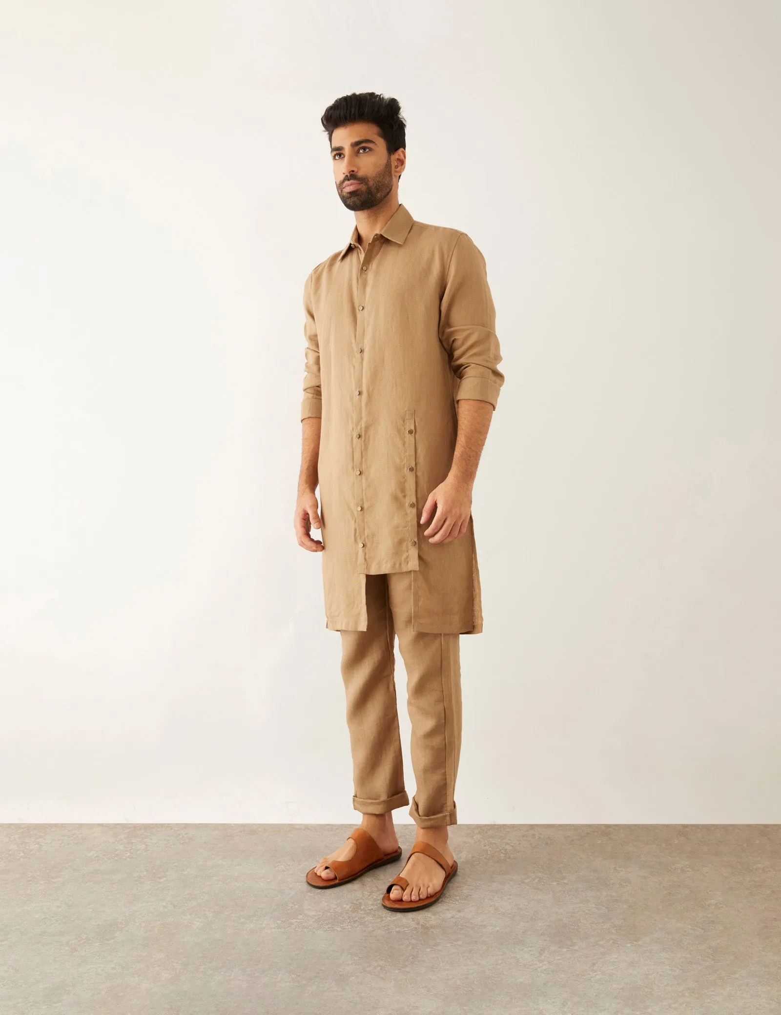 ZEND - KURTA - KHAKI