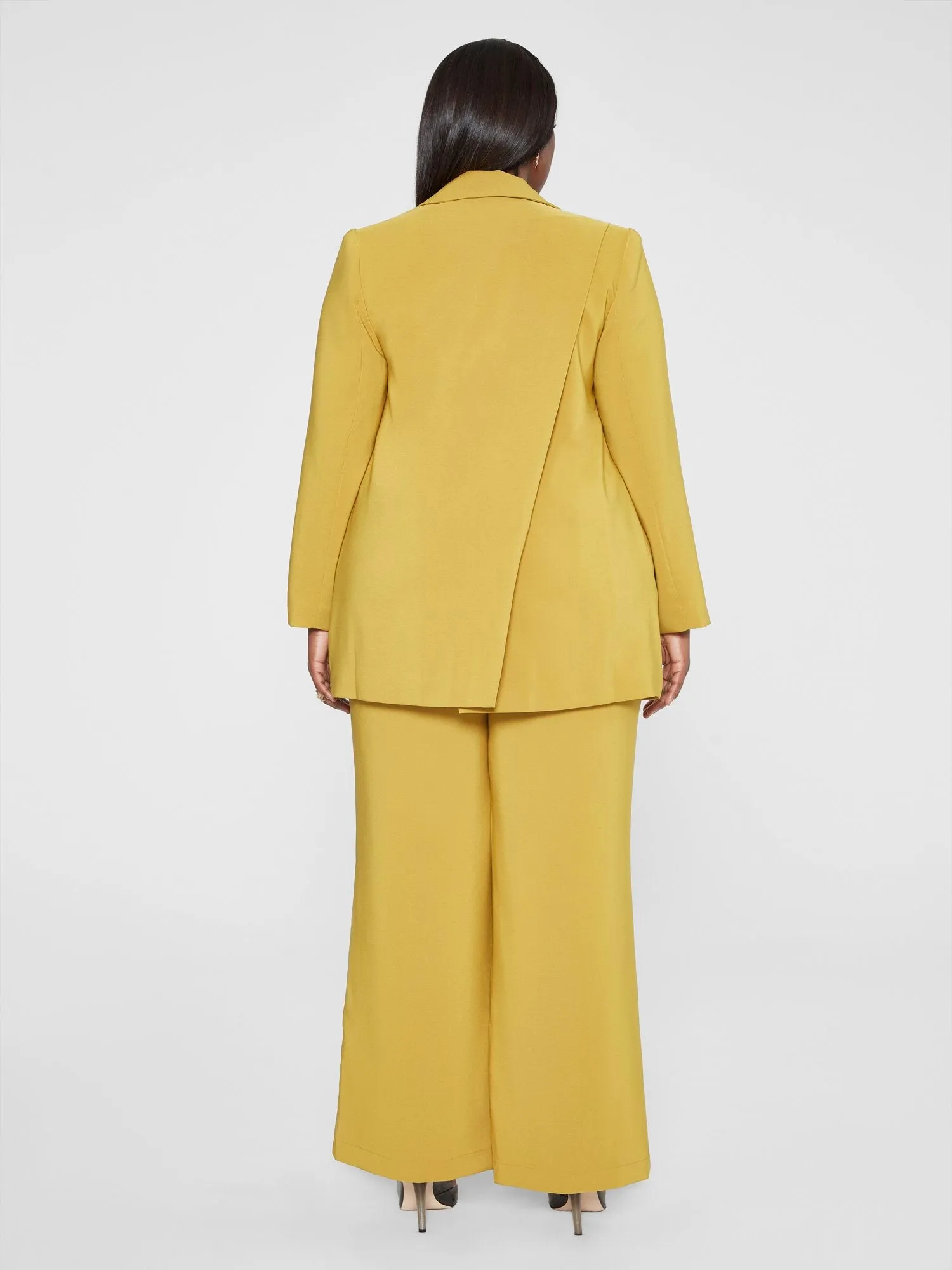 Zoe Asymmetrical Split Back Blazer - Gabi Fresh X FTF